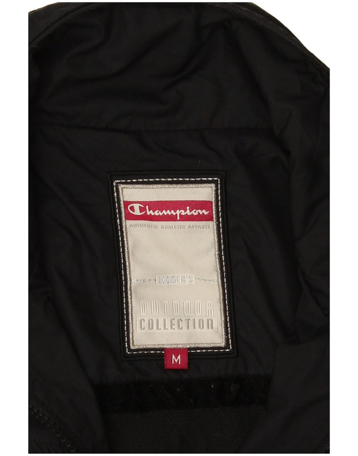 Giubbotto bomber con cappuccio da donna Champion UK 14 medio blu navy