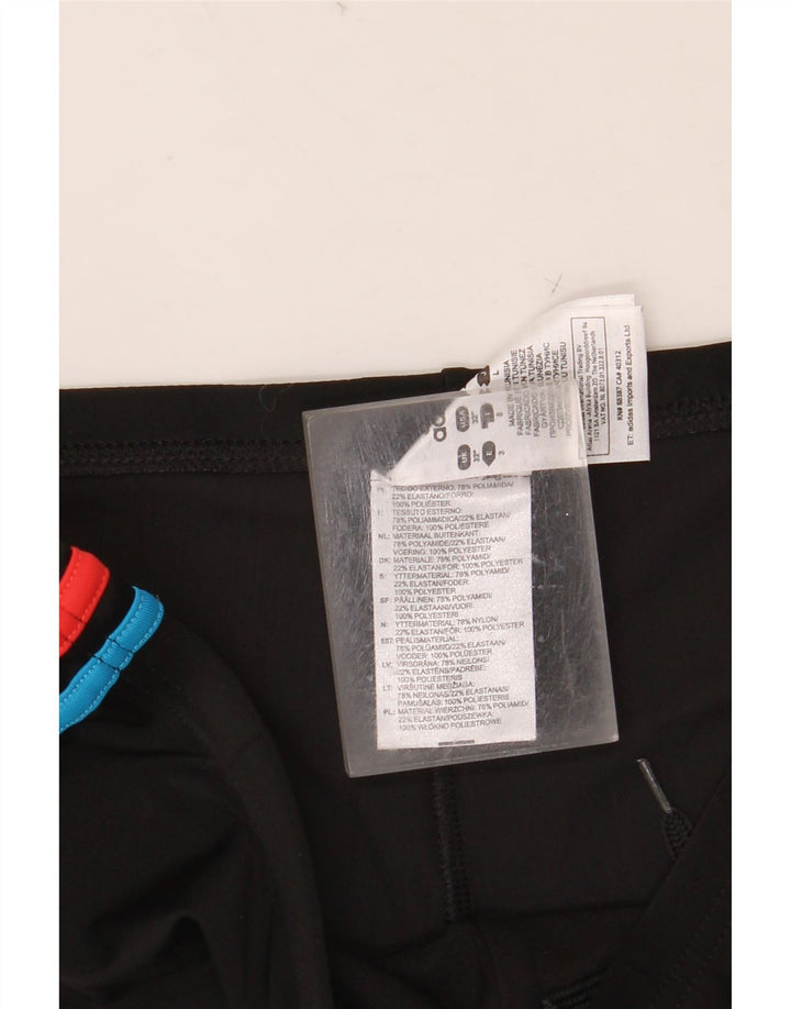 Pantaloncini da bagno da uomo ADIDAS medio nylon nero