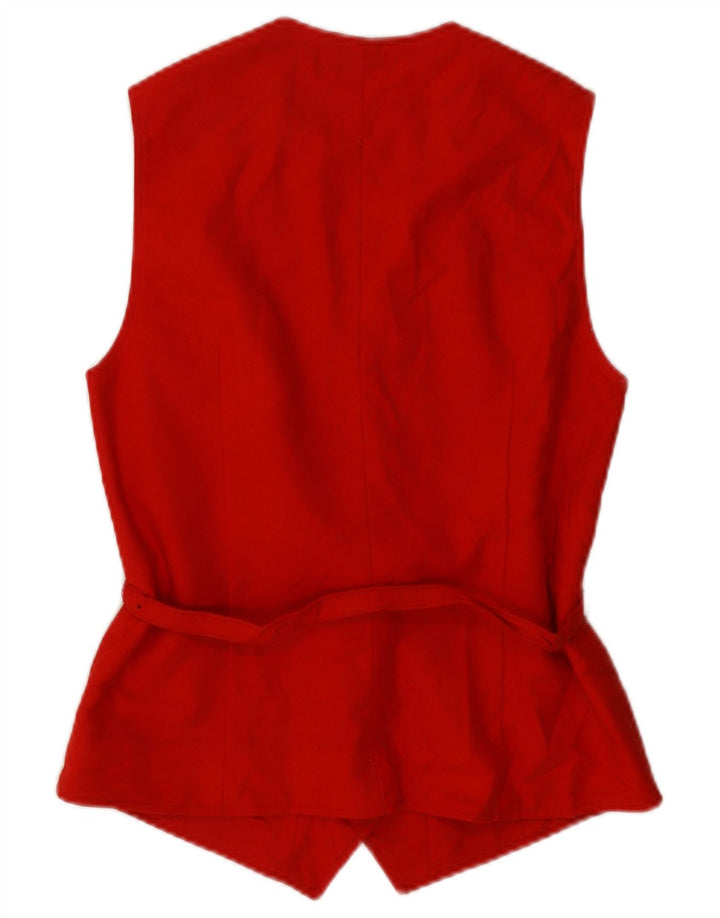 Gilet da donna Pendleton US 12 Large Rosso Lana Vergine