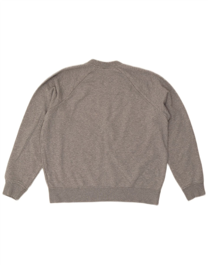 Felpa grafica da donna Nike Felpa UK 14 Cotone grigio medio