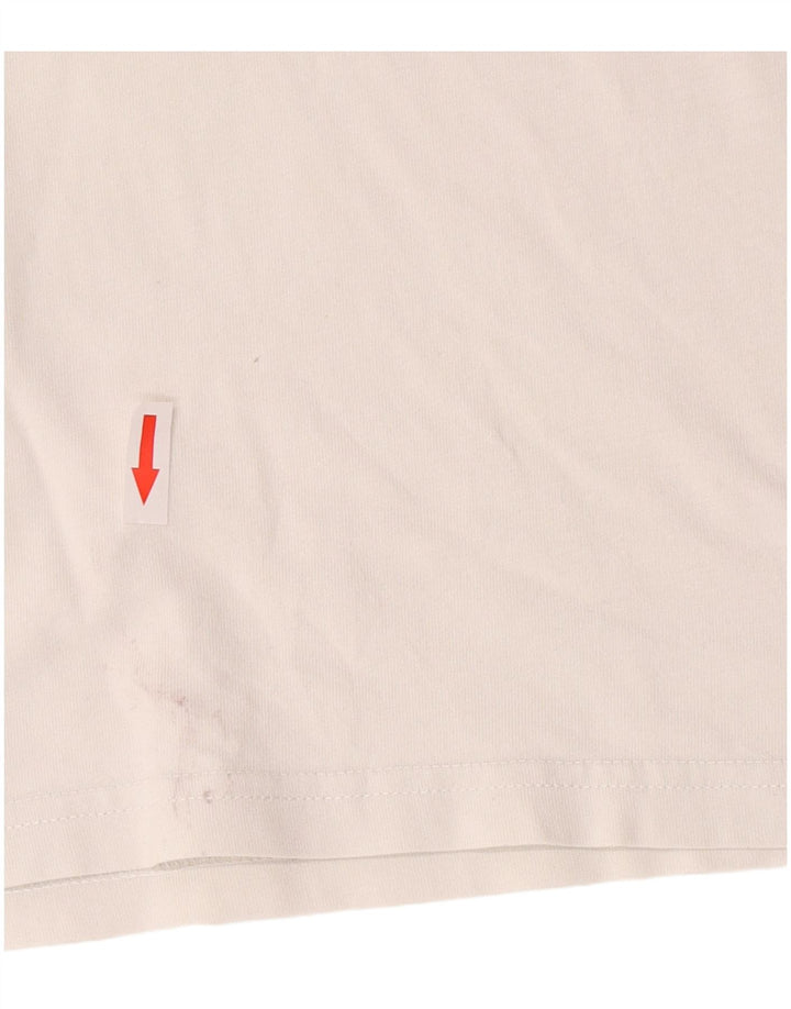 Polo grafica da uomo North Sails 2XL in cotone bianco