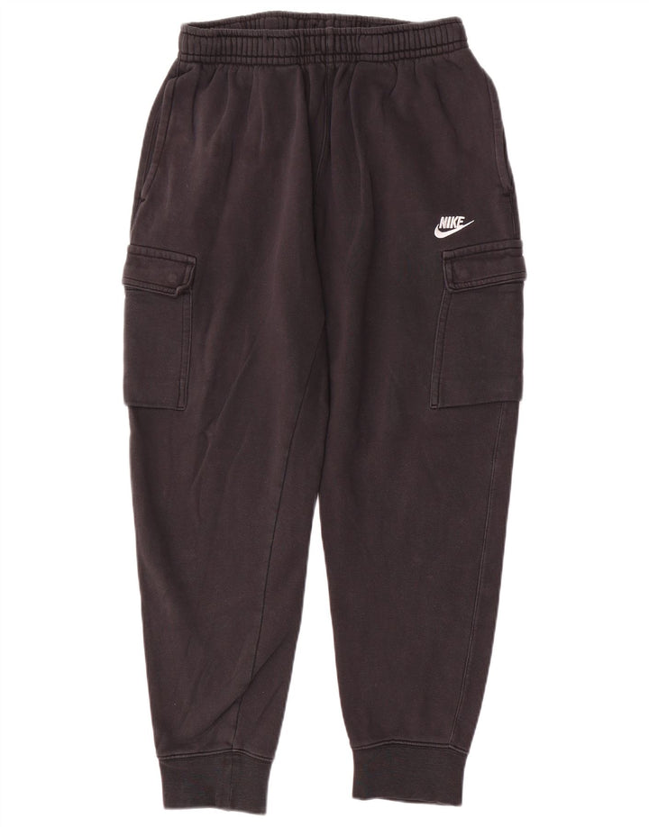 NIKE Pantaloni da tuta cargo da uomo Joggers medio cotone nero