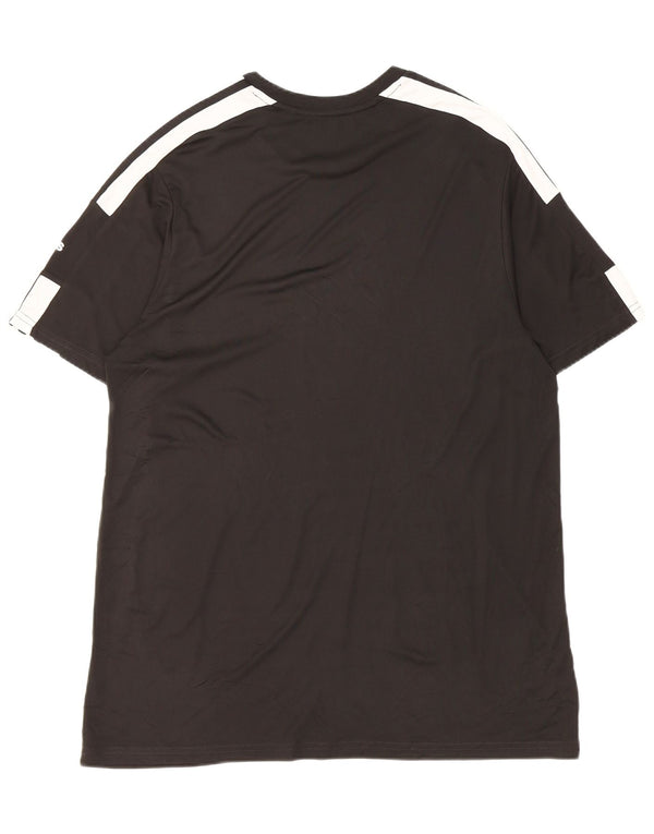 T-shirt Adidas Aeroready da uomo slim fit Top XL color block nero