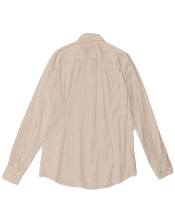 Camicia slim fit da uomo Hugo Boss bianca media