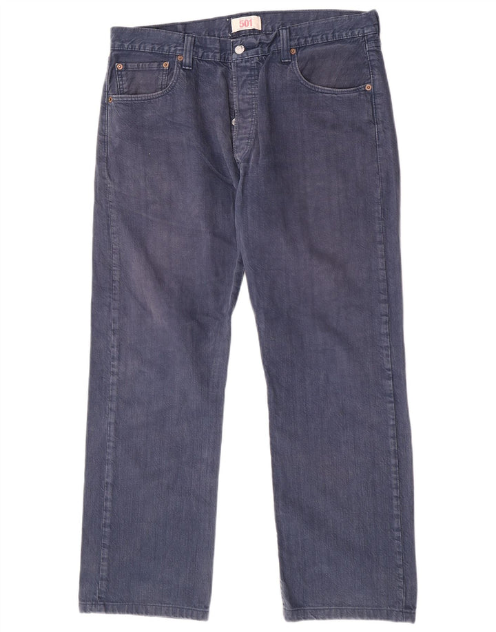 Levi's Uomo 501 Jeans dritti W36 L29 Cotone blu navy