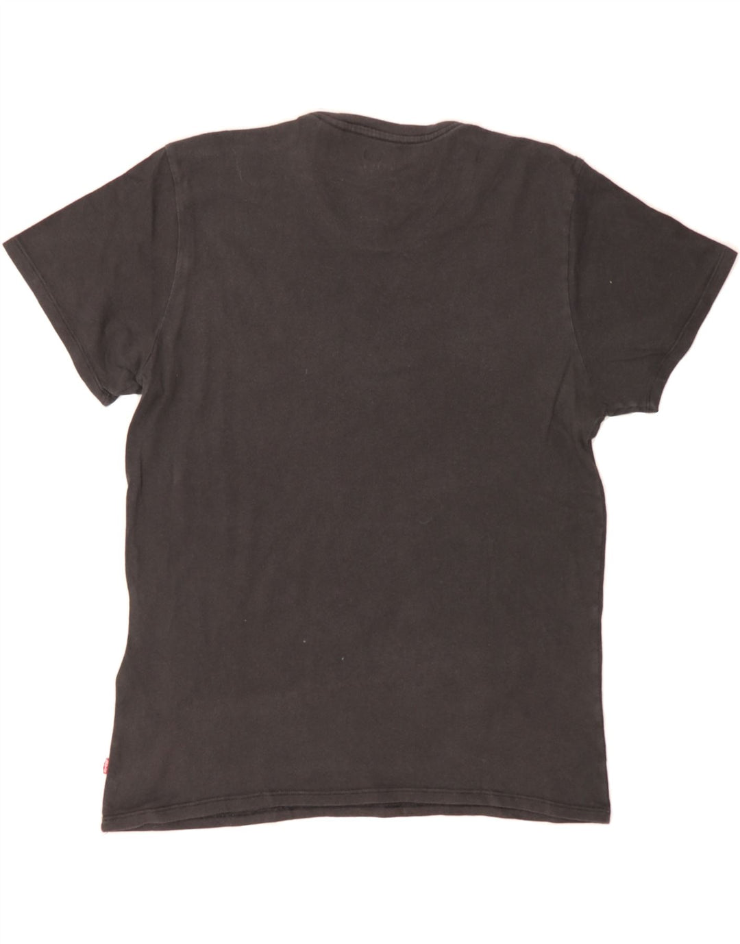LEVI'S Mens Graphic T-Shirt Top Medium Black Cotton Vintage Levi's and Second-Hand Levi's from Messina Hembry 