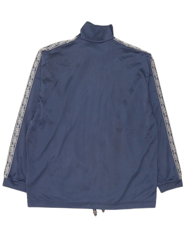 Giacca sportiva da uomo con grafica Asics, colore blu navy medio