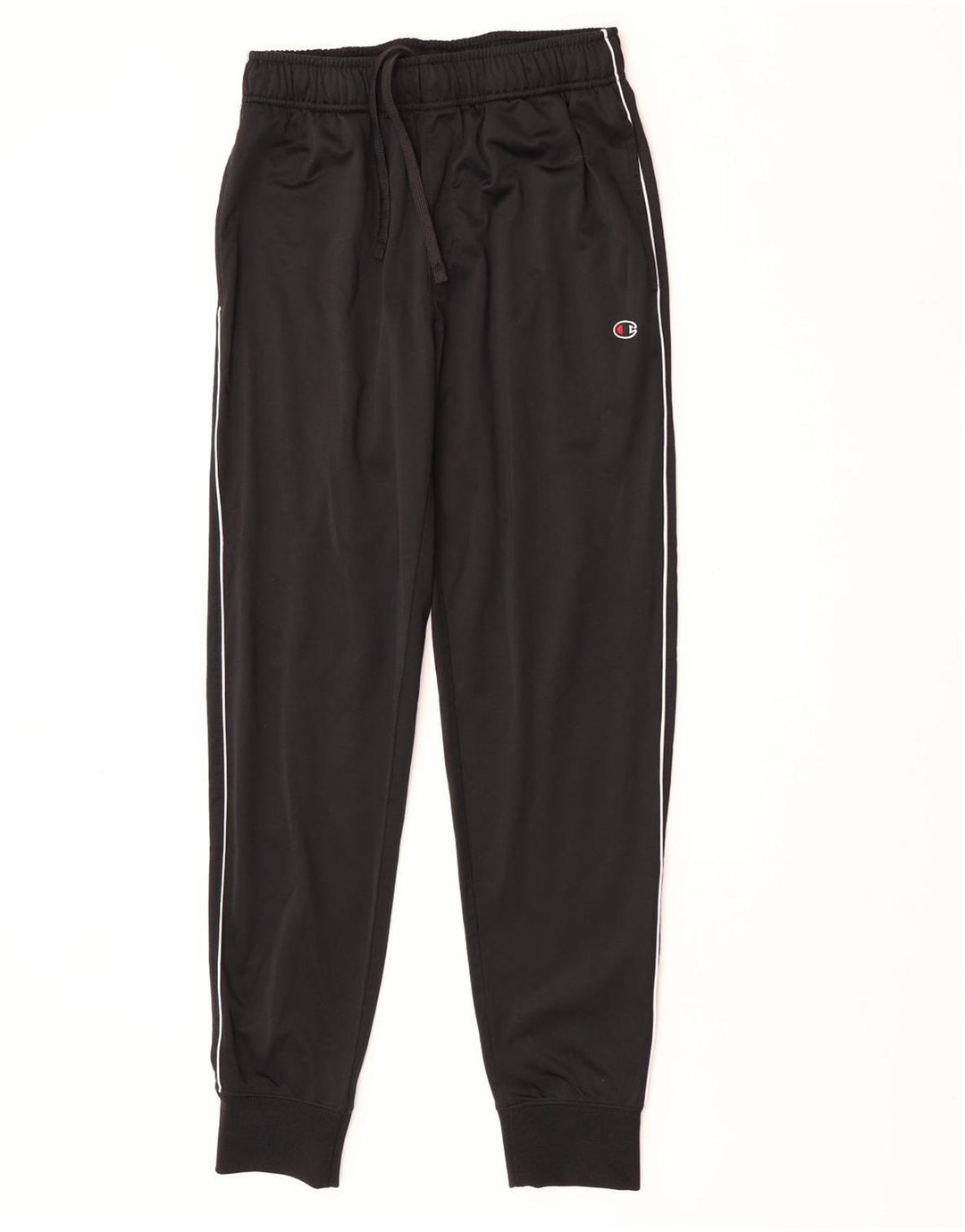 Pantaloni da tuta da uomo Champion Joggers piccoli in poliestere nero