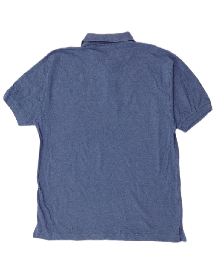 Polo Uomo Lotto Large in Cotone Blu