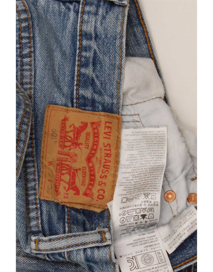 Levi's Uomo 501 Jeans dritti W32 L30 Cotone Blu