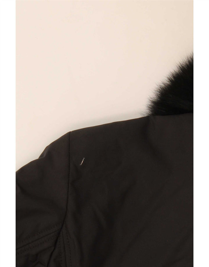 Giacca antipioggia da donna Refrigiwear UK 8 piccola in nylon nero