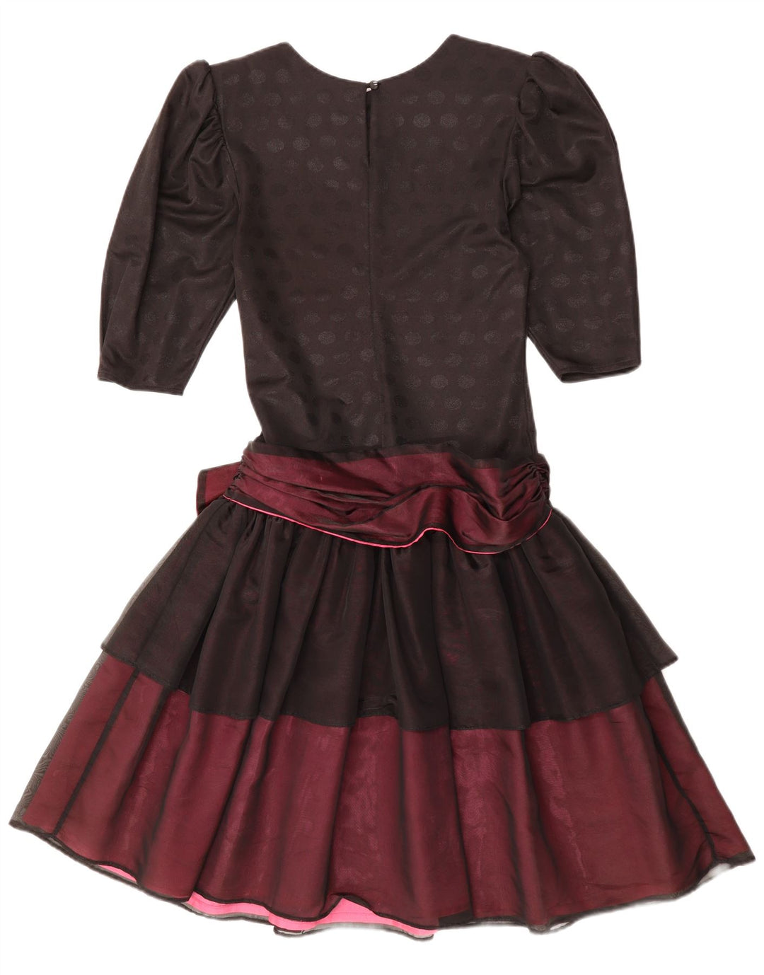 Abito a strati da donna YESSICA EU 36 Piccolo poliestere color block nero