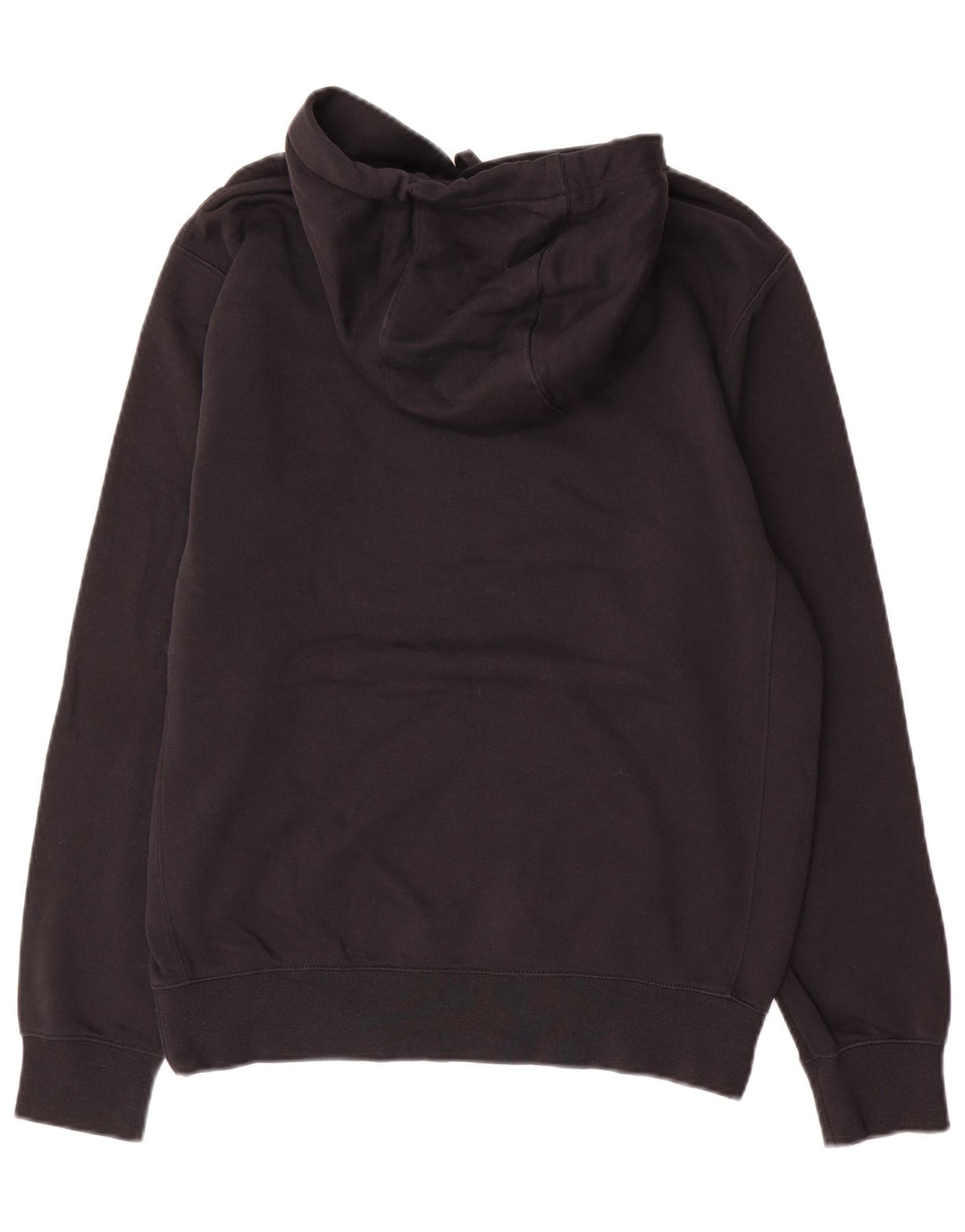 Felpa con cappuccio grafica Nike da uomo piccola in cotone nero