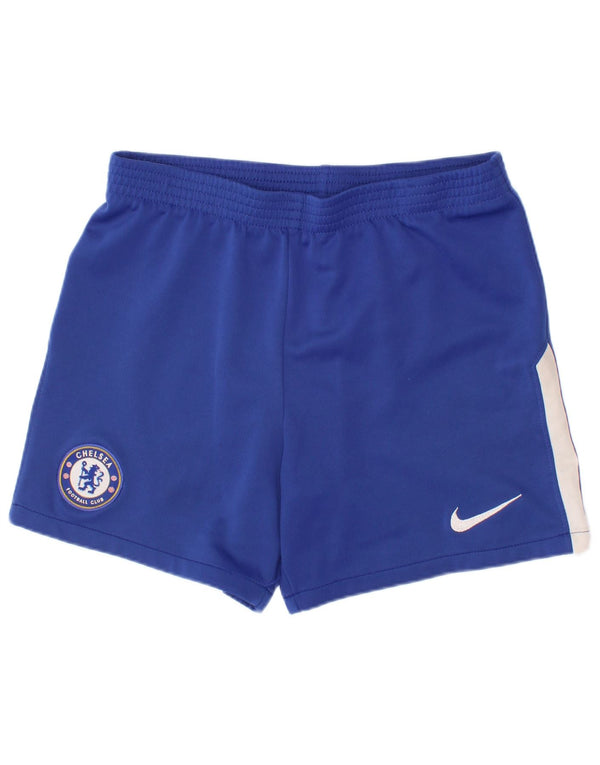 Pantaloncini sportivi Nike da ragazzo Chelsea FC 6-7 anni Large Blue Colourblock