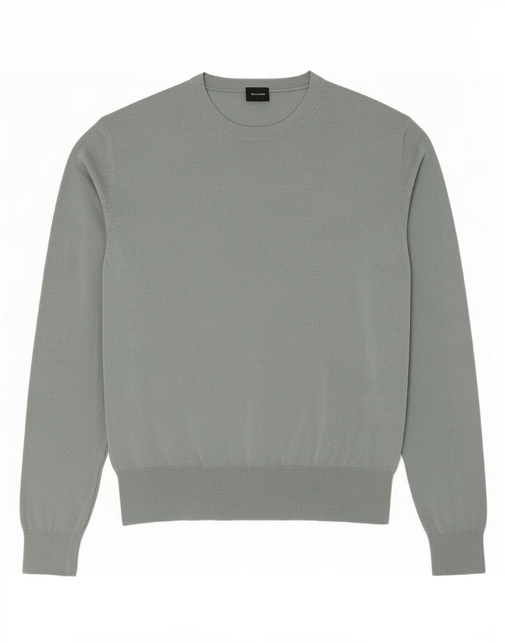 Maglione maglione girocollo da uomo Hugo Boss blu medio