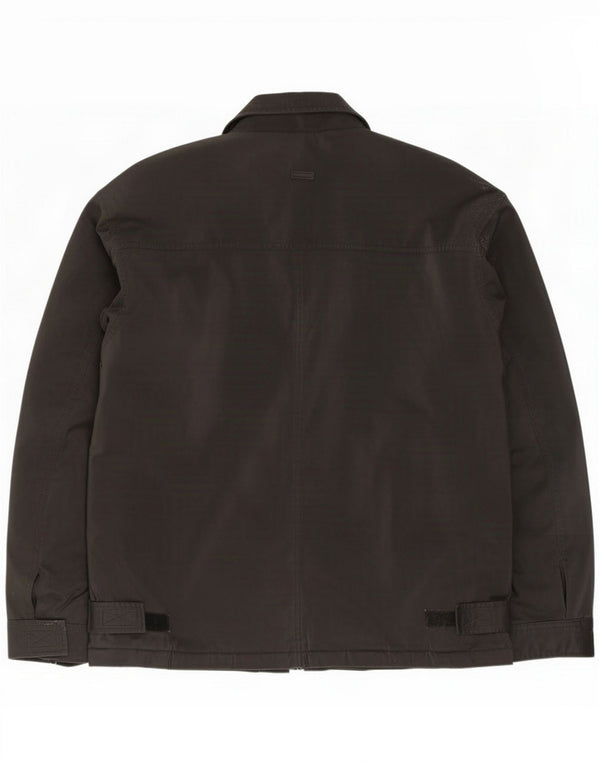 St. Giacca a vento vestibilità regolare da uomo Bernard IT 52/54 XL Nero PVC
