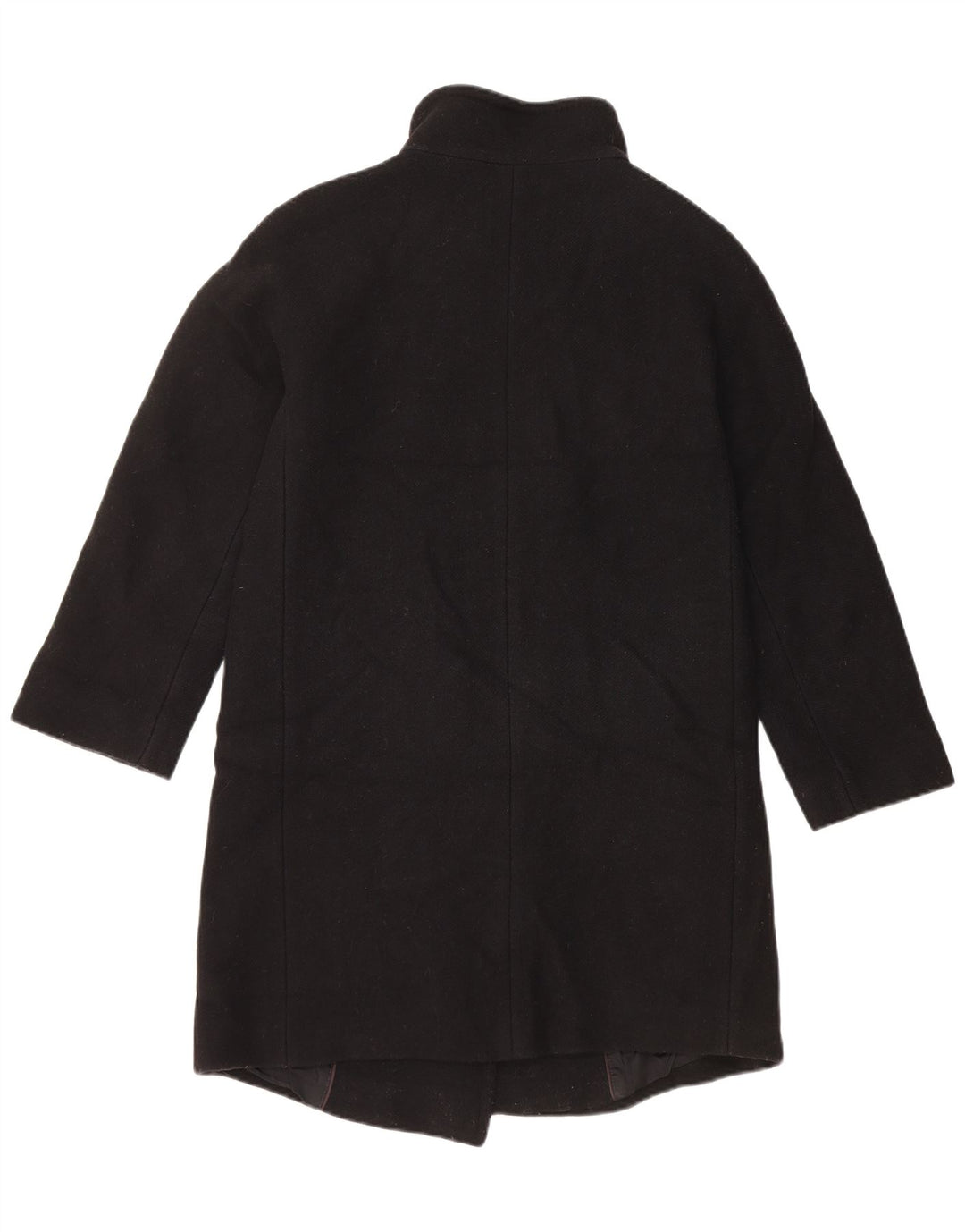 Cappotto da donna vestibilità ampia Massimo Dutti EU 34 2XS Lana nera