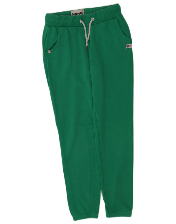 Pantaloni da tuta da donna Superdry Joggers UK 12 Cotone verde medio