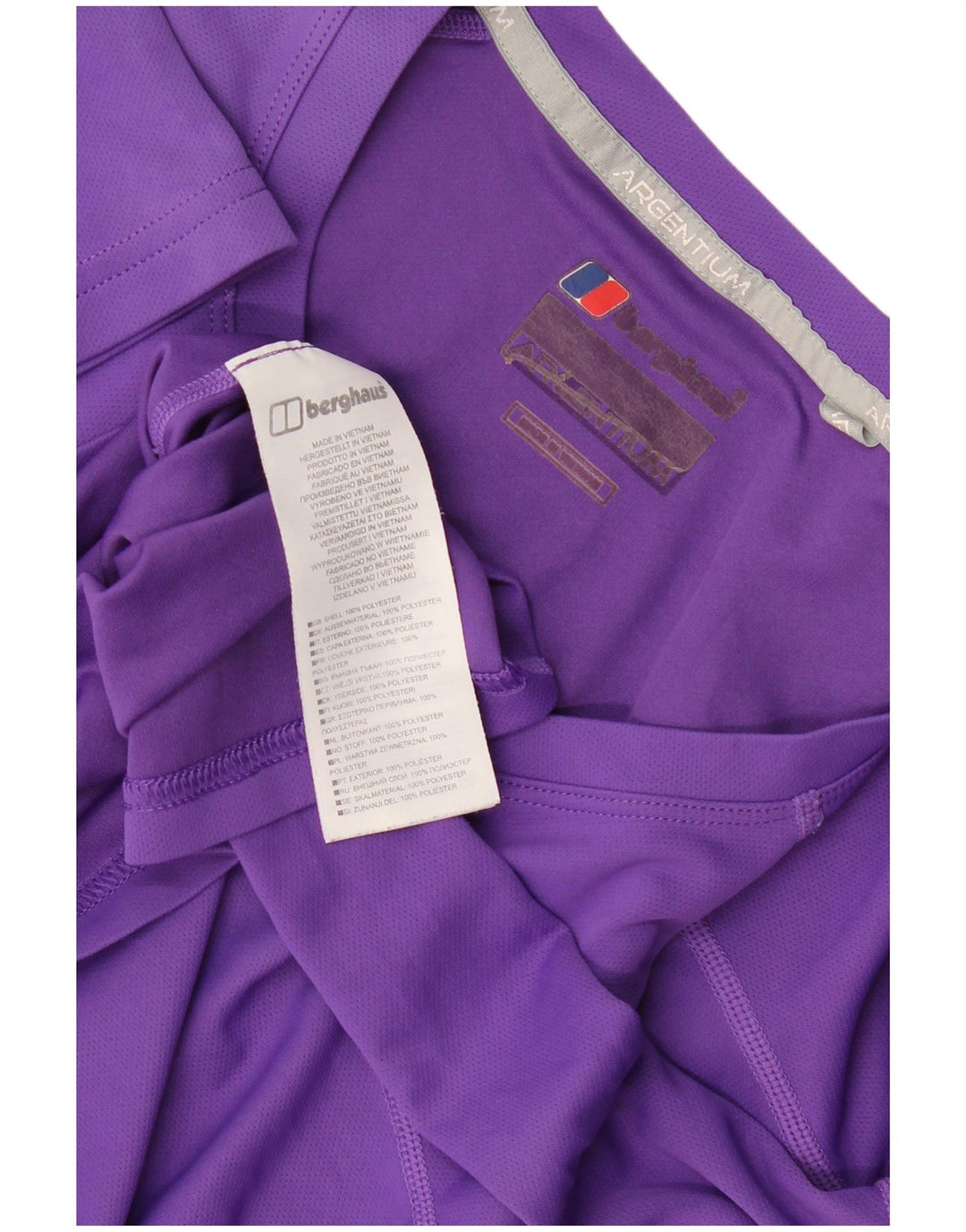 T-shirt da donna Berghaus Top grande viola in poliestere
