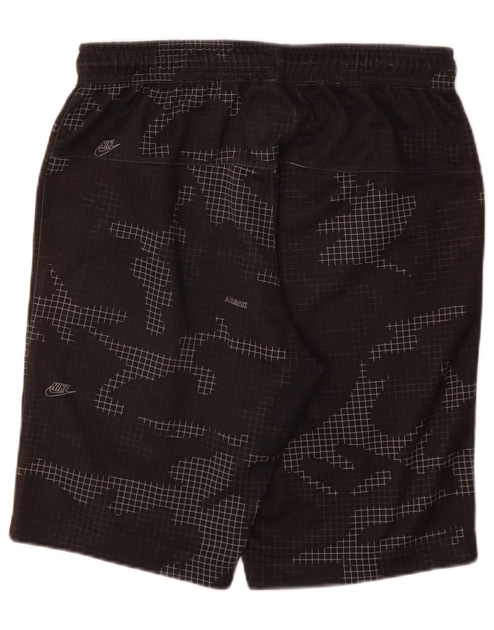 Pantaloncini sportivi Nike da uomo medi W32 L10 poliestere mimetico nero