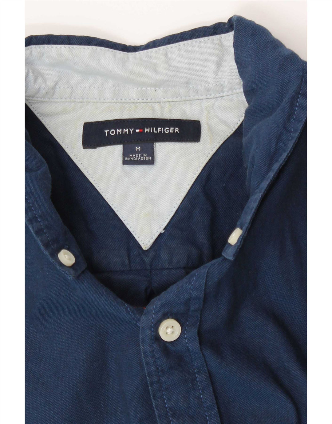 Camicia da uomo Tommy Hilfiger blu navy medio
