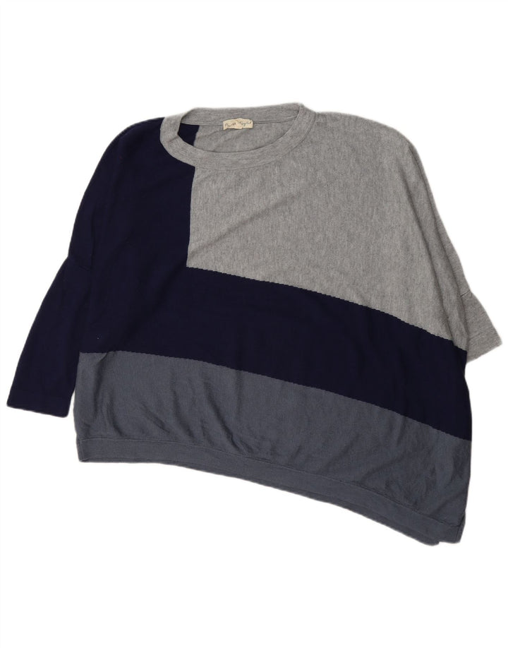 Maglione maglione asimmetrico con scollo a barca da donna Phase Eight UK 14 Medium Multico