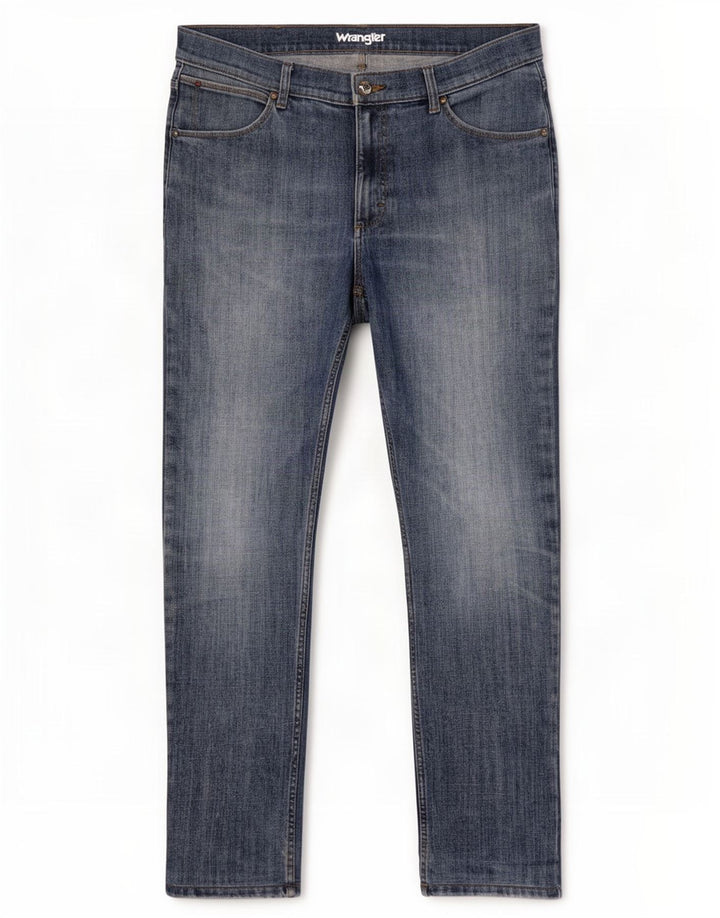 Jeans slim da uomo Wrangler W36 L29 cotone blu