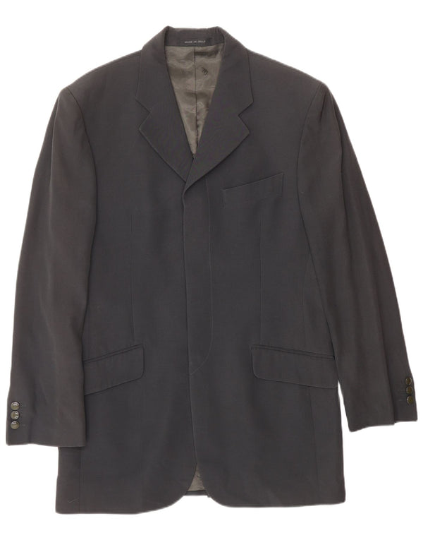 CARLO PIGNATELLI Mens 3 Piece Suit IT 48 Medium W28 L30 Grey Acetate
