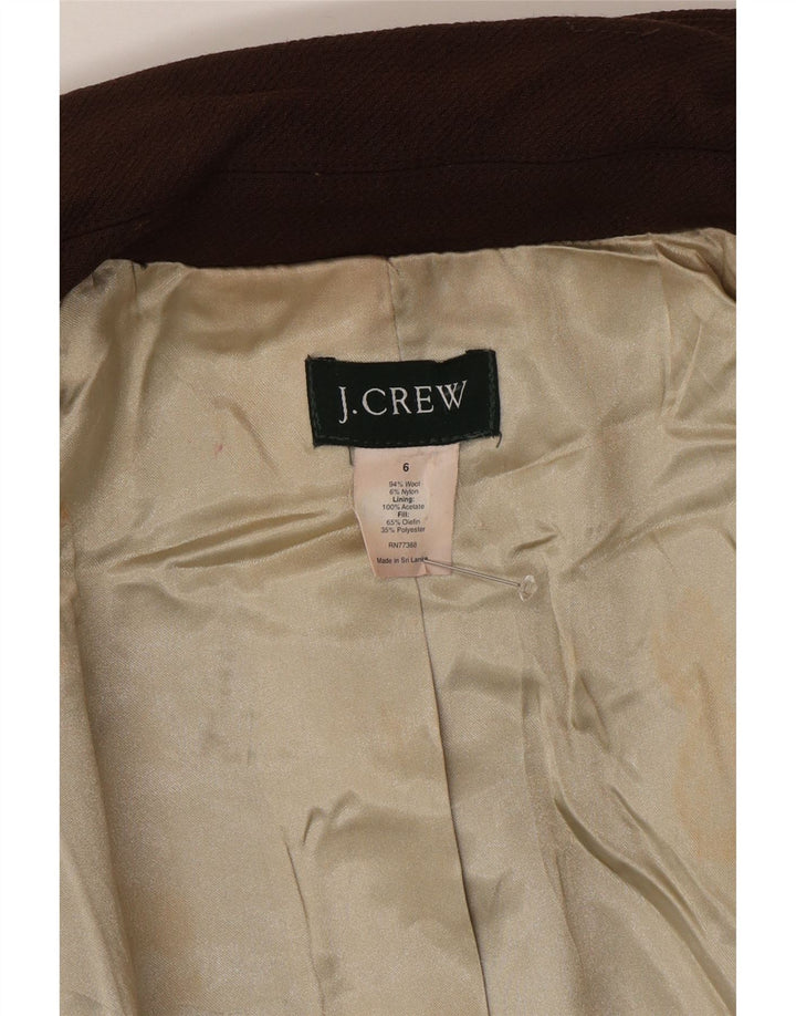 Soprabito da donna J. Crew US 6 lana marrone medio