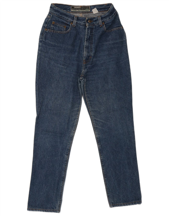 Jeans slim a vita alta da donna Romano W28 L27 cotone blu