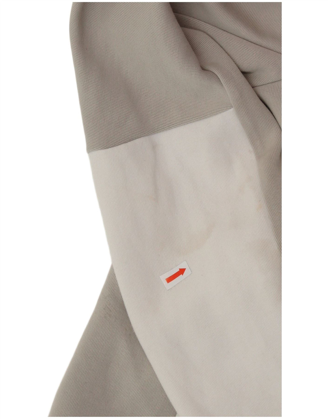 Felpa con cappuccio e zip NIKE per ragazzi 13-14 anni XL in cotone color block grigio