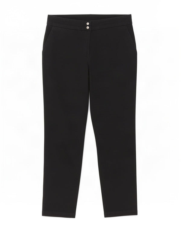 Pantaloni Cropped Donna Trussardi IT 44 Medio W28 L25 Nero