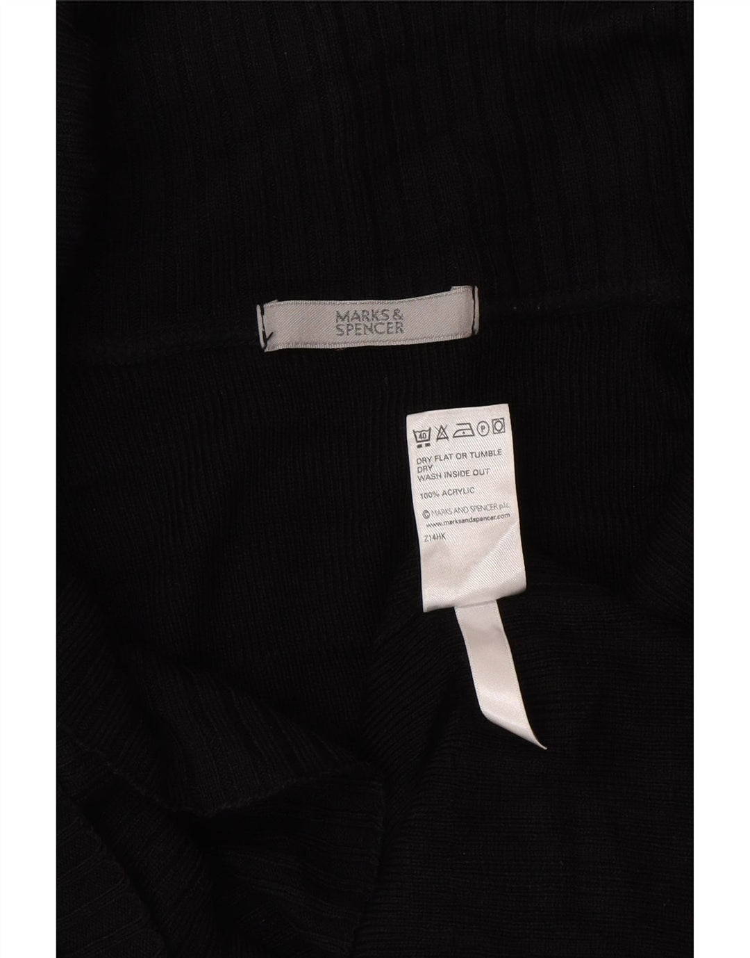 Maglione cardigan da donna Marks & Spencer UK 12 Acrilico nero medio
