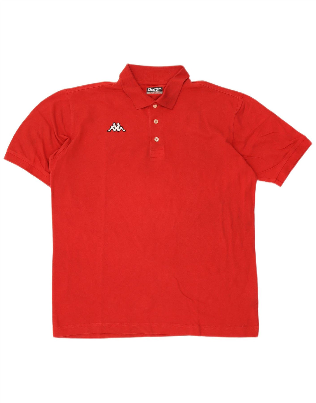 Polo Kappa Uomo XL Rossa