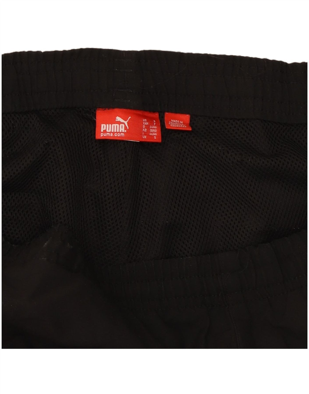 Pantaloni da tuta con grafica PUMA da uomo piccoli neri