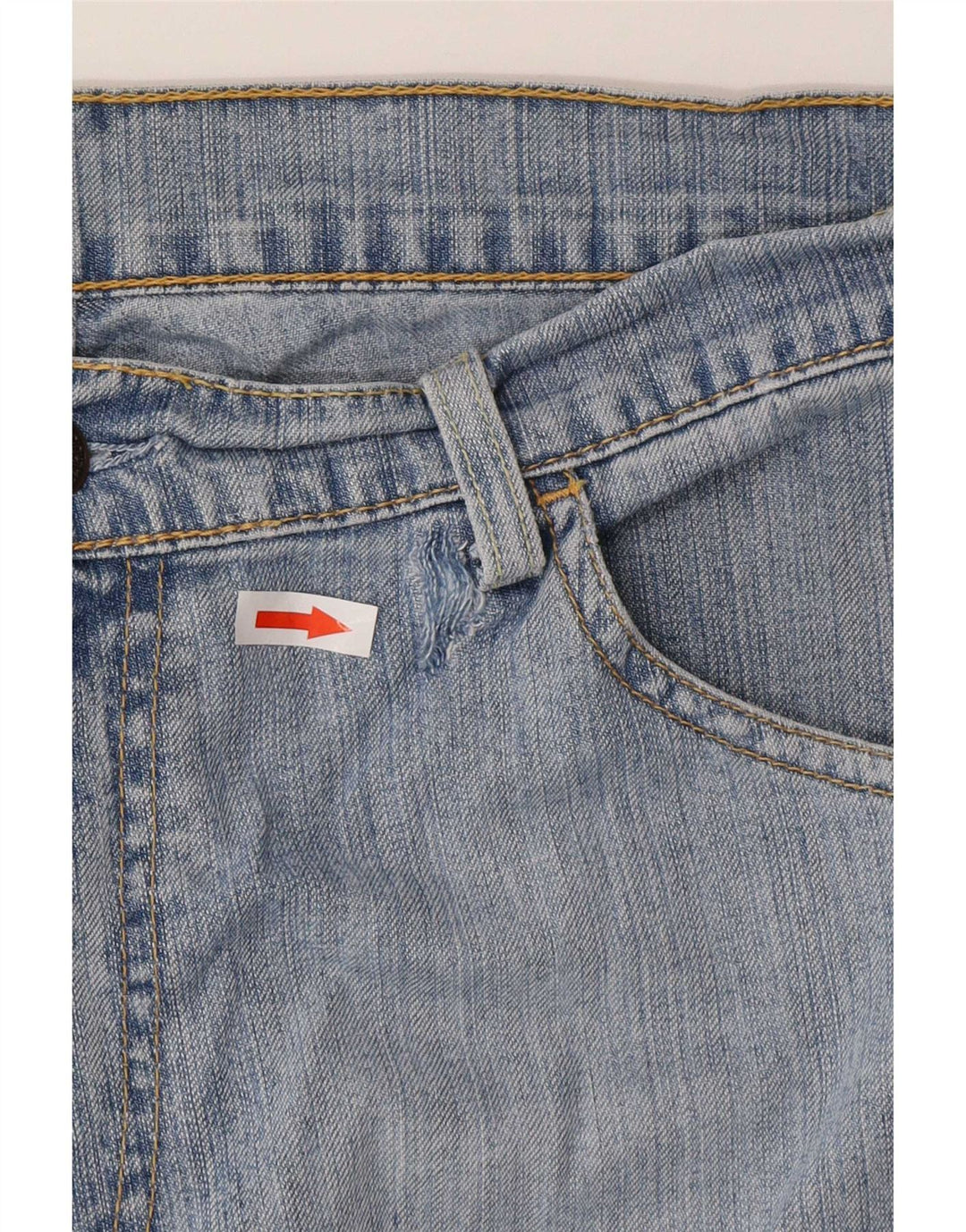 Jeans dritti da uomo Levi's W32 L34 cotone blu