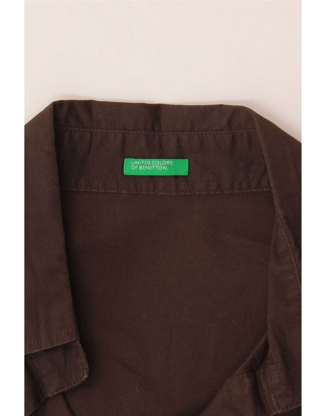 Camicia pullover da donna Benetton UK 14 Marrone medio