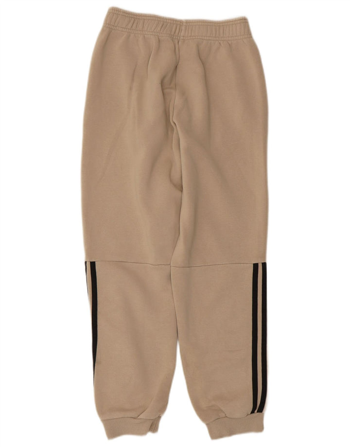 Pantaloni della tuta da ragazzo ADIDAS Joggers 11-12 anni in cotone beige