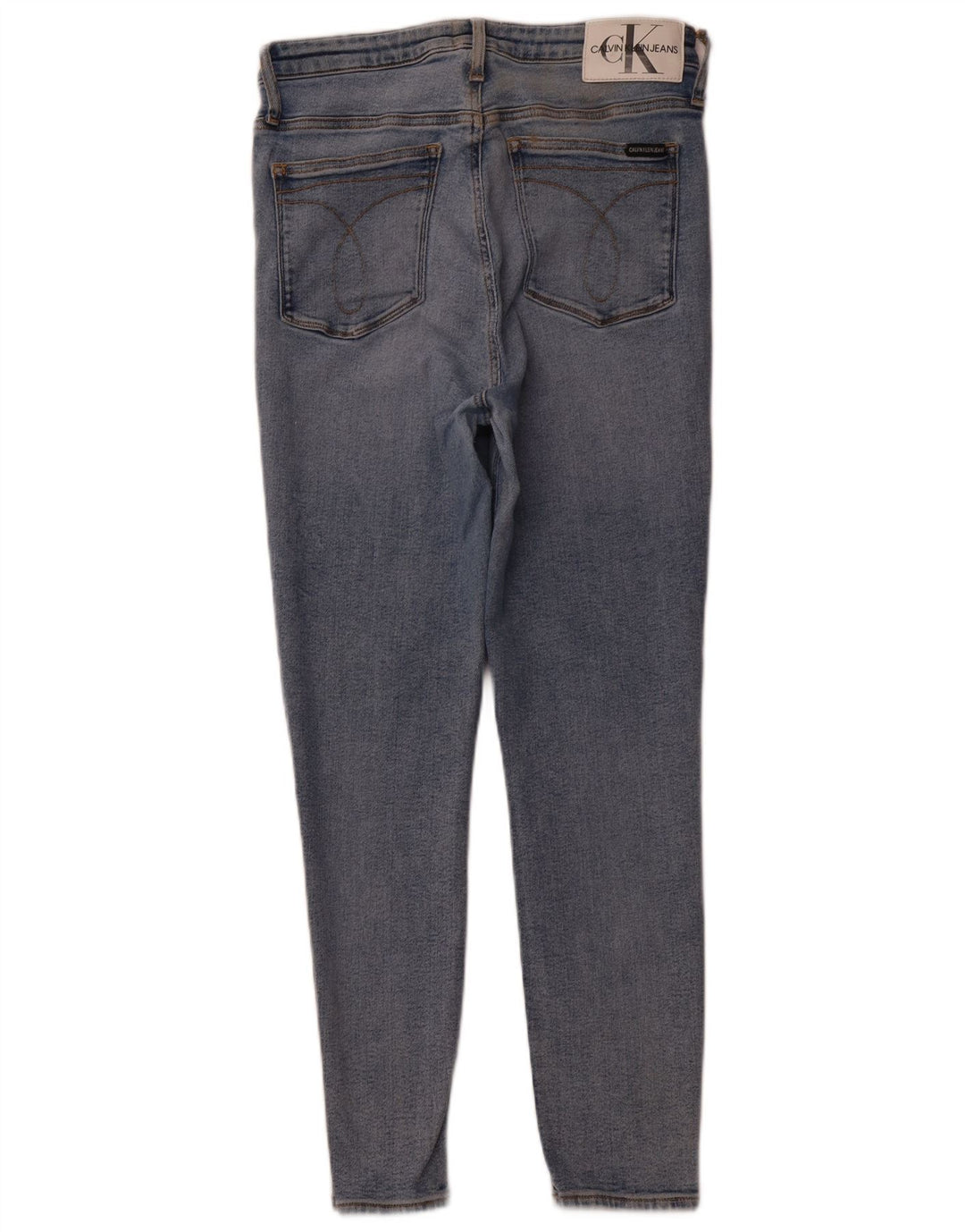 CALVIN KLEIN Jeans skinny da donna W32 L28 cotone blu