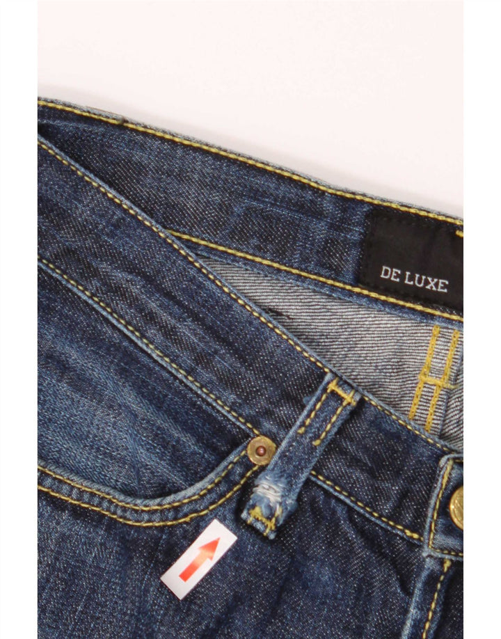 Jeans dritti da donna Roy Rogers W29 L31 cotone blu