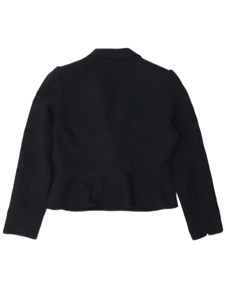 Giacca blazer da donna a 2 bottoni Hobbs UK 14 grande poliestere blu navy