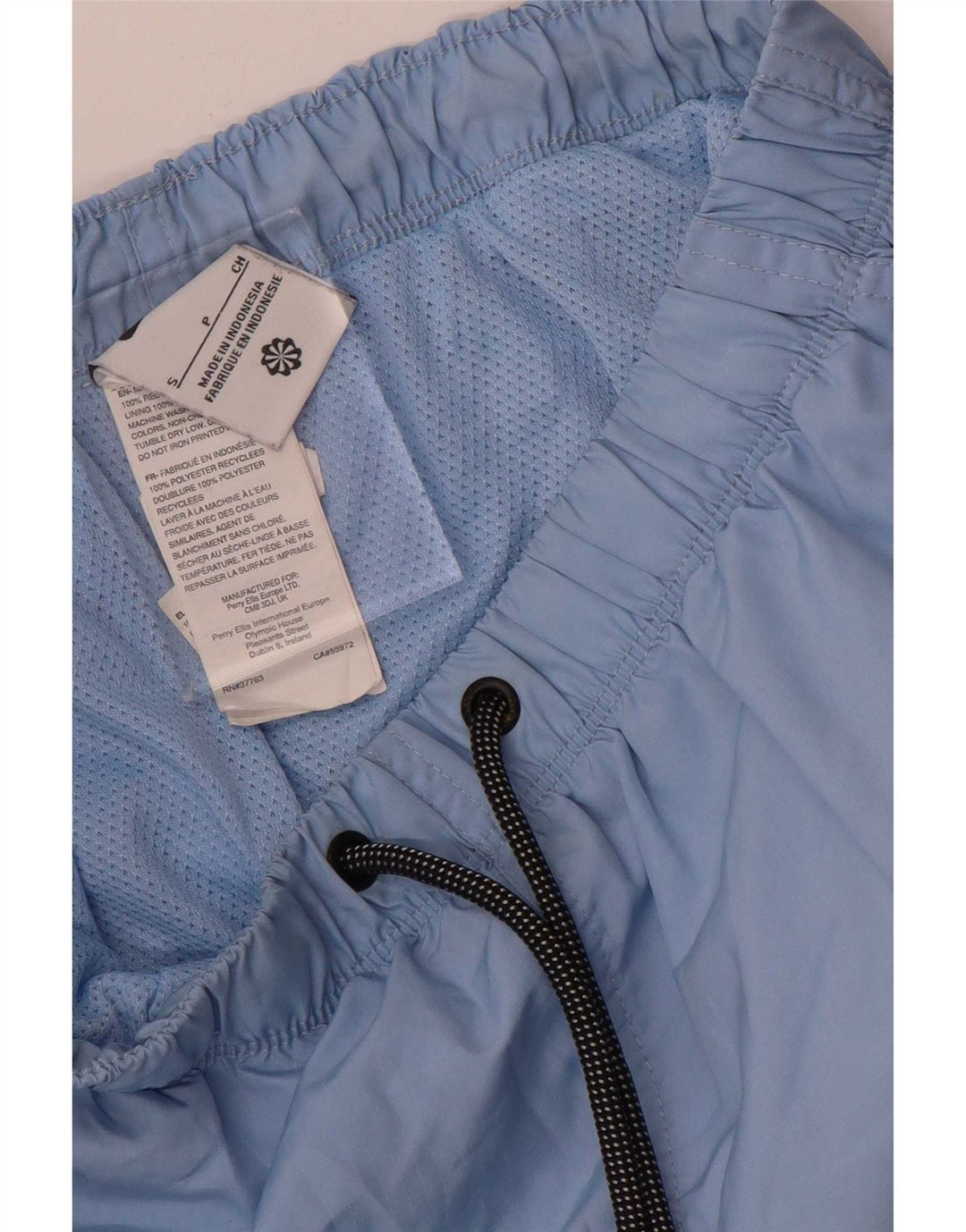 Pantaloncini sportivi cargo da uomo Nike piccoli in poliestere blu