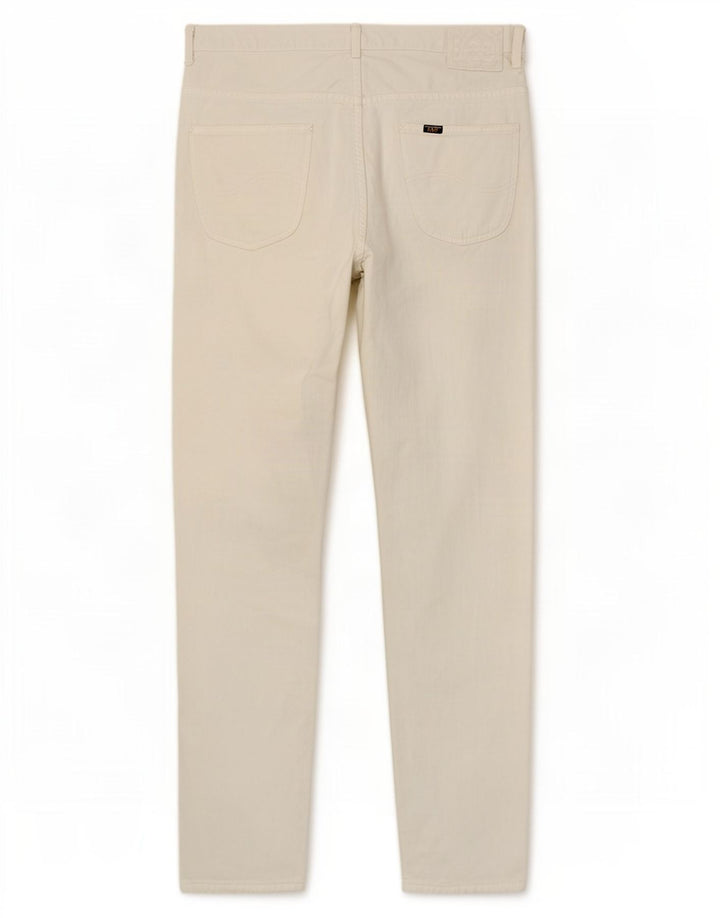Jeans dritti da uomo Lee W34 L32 bianchi