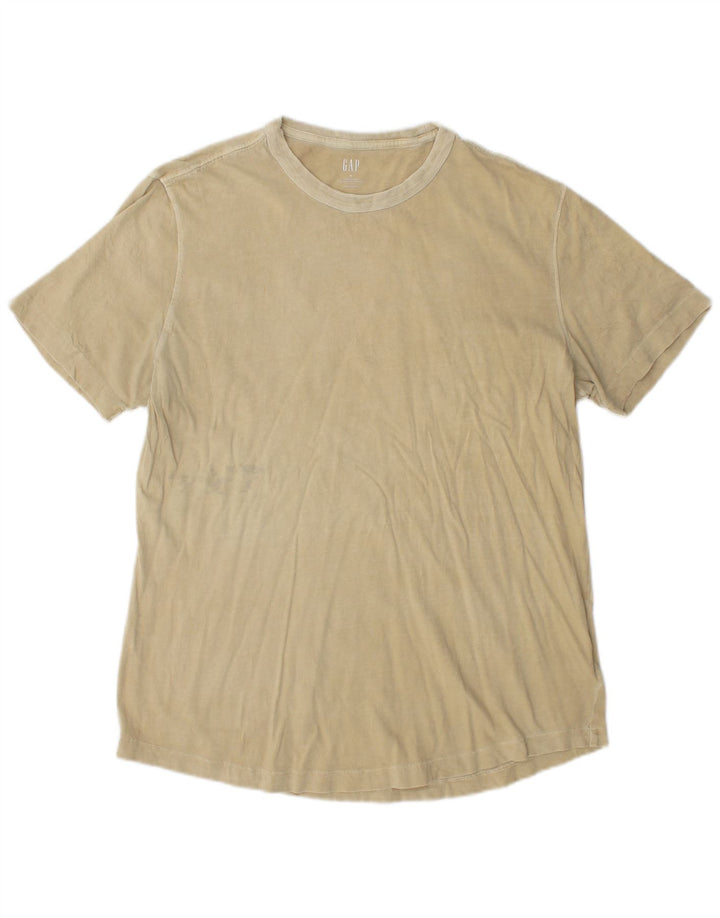 T-shirt da uomo Gap Top in cotone beige medio