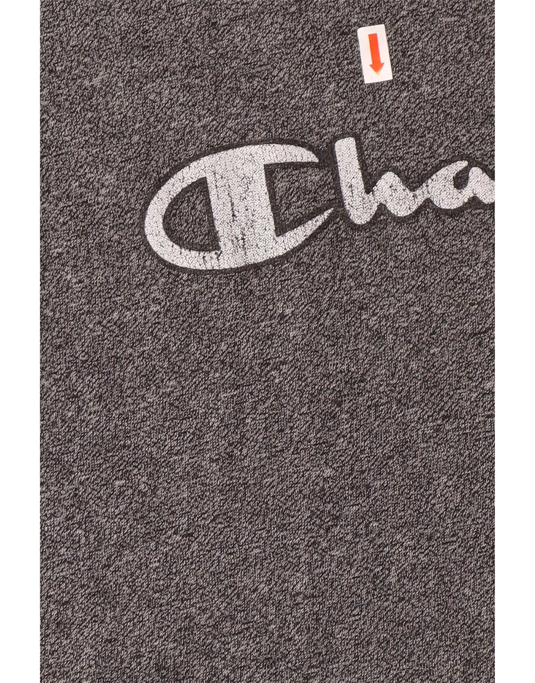 T-shirt grafica da uomo Champion Top grigio medio chiazzato