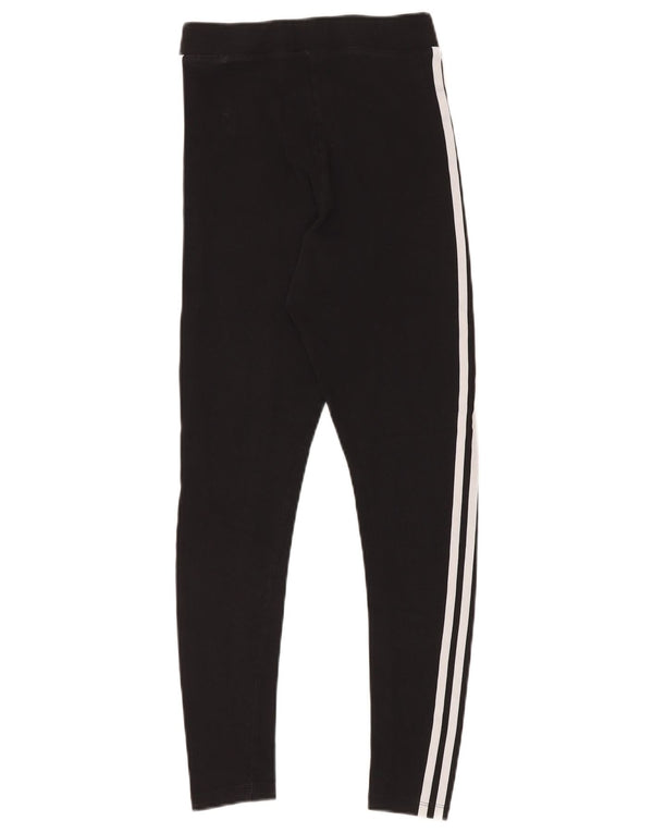 Leggings da donna ADIDAS UK 8 piccoli in cotone nero