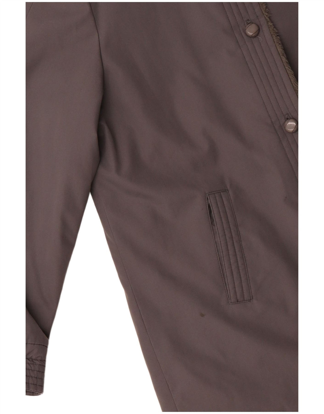 DANNIMAC Cappotto Sherpa da donna UK 18 XL Cotone grigio