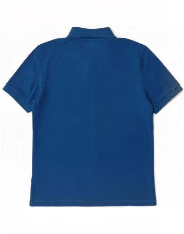 Polo Kappa Uomo Large Blu In Cotone