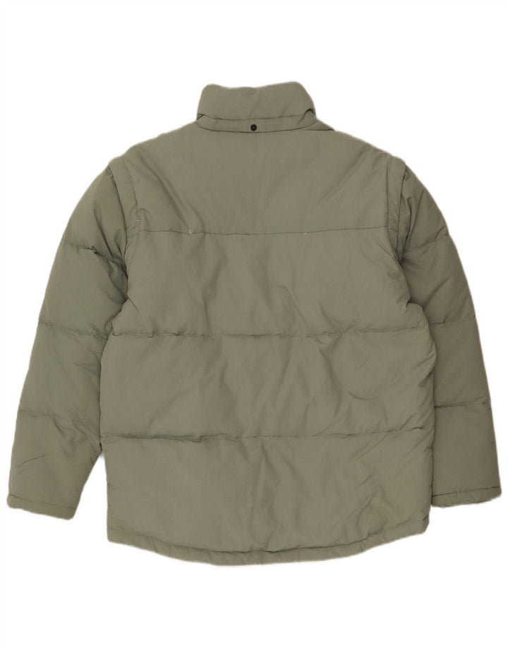 Giacca imbottita da uomo Fila UK 36 Small Khaki Poliammide