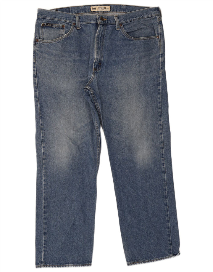 Jeans dritti Lee da uomo vestibilità regolare W40 L30 cotone blu